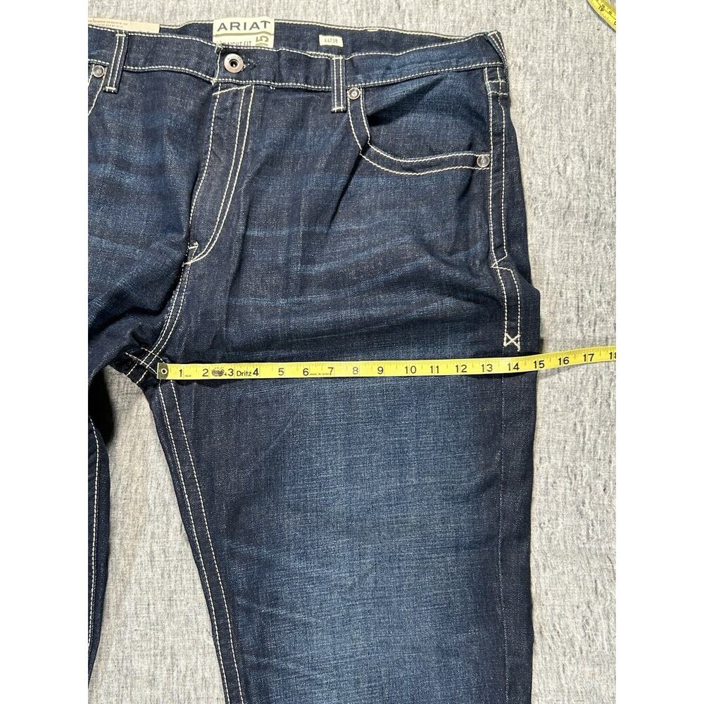 Ariat M5 Jeans Mens 44x38 Straight Leg Straight Stretch Denim Cowboy Western - Picture 12 of 16